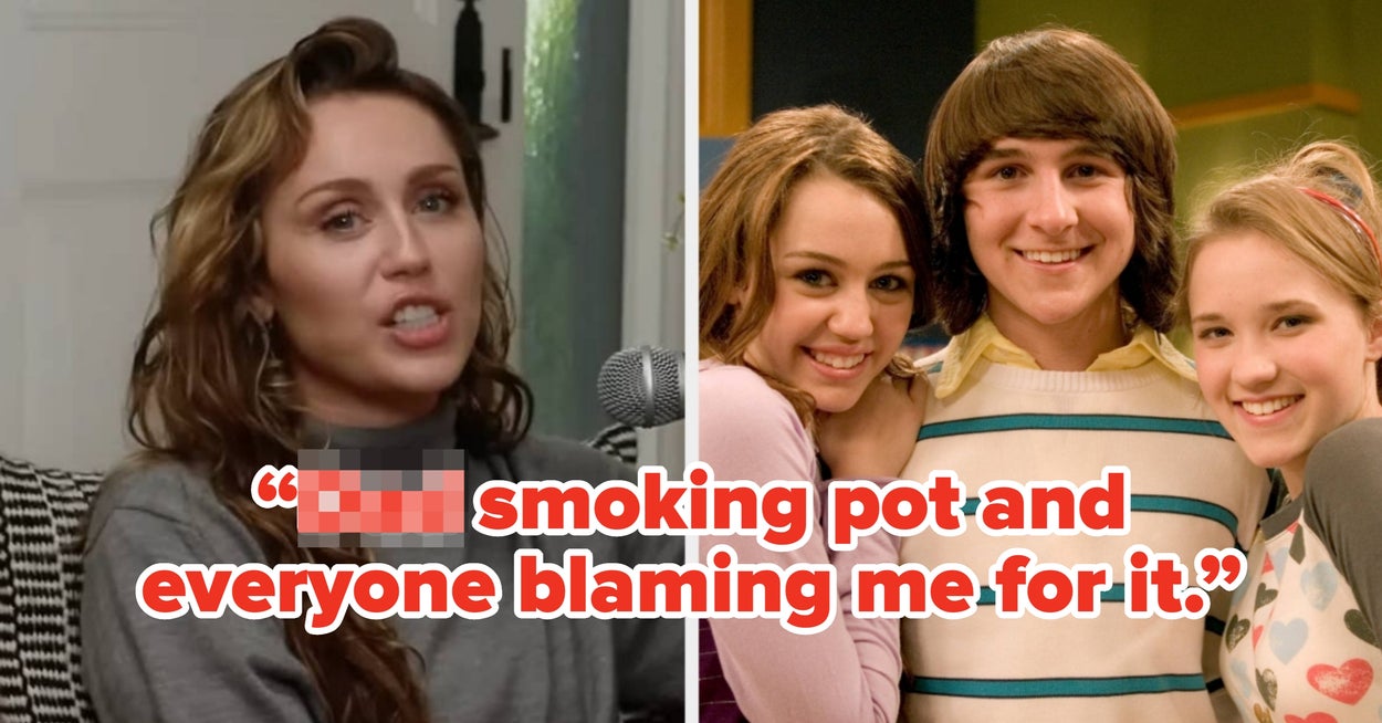 Reacción de una excompañera de Miley Cyrus en "Hannah Montana" a su confesión sobre fumar marihuana en el set