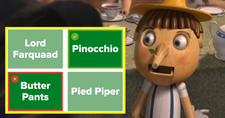 Si puedes identificar 13 de 20 personajes de "Shrek", definitivamente no tienes menos de 25 años