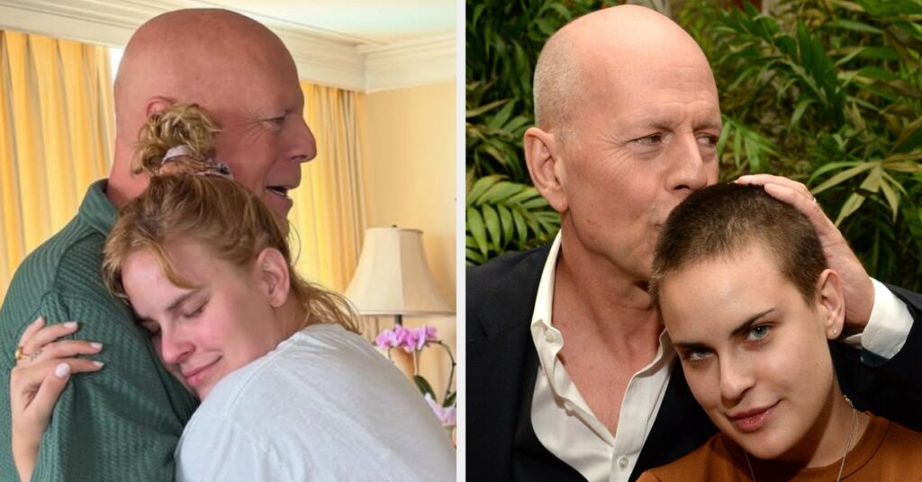 Tallulah Willis Defiende Publicar Fotos de su Papá Bruce Willis Tras su Diagnóstico de Demencia