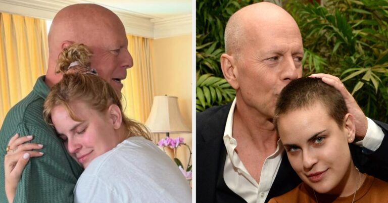 Tallulah Willis Defiende Publicar Fotos de su Papá Bruce Willis Tras su Diagnóstico de Demencia