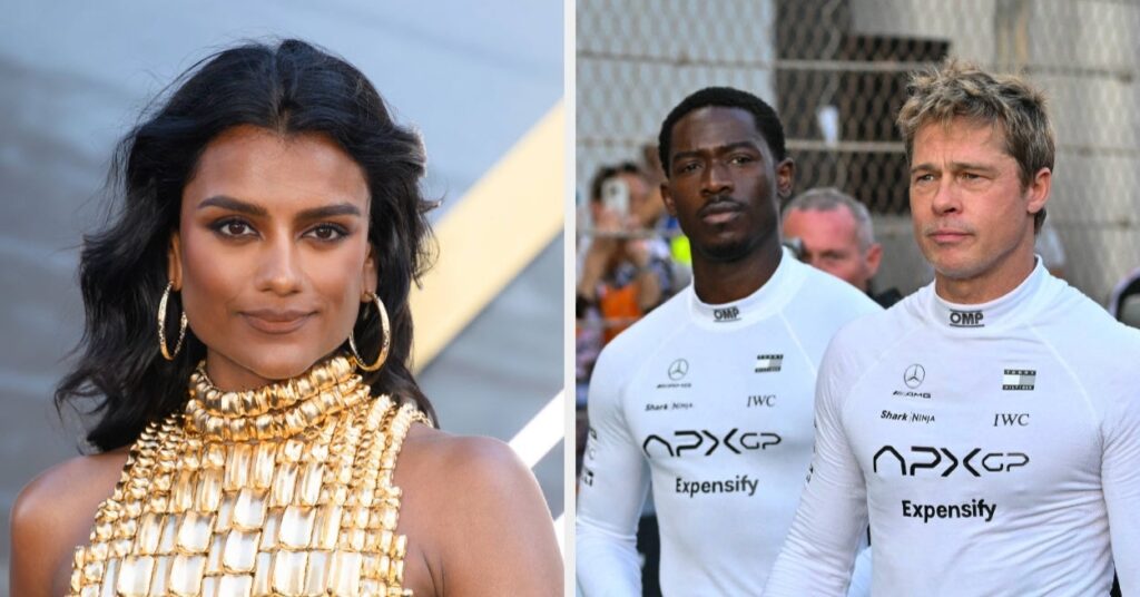 Simone Ashley recibe elogios por asistir a la premiere de la película “F1” a pesar de su reducción en el filme