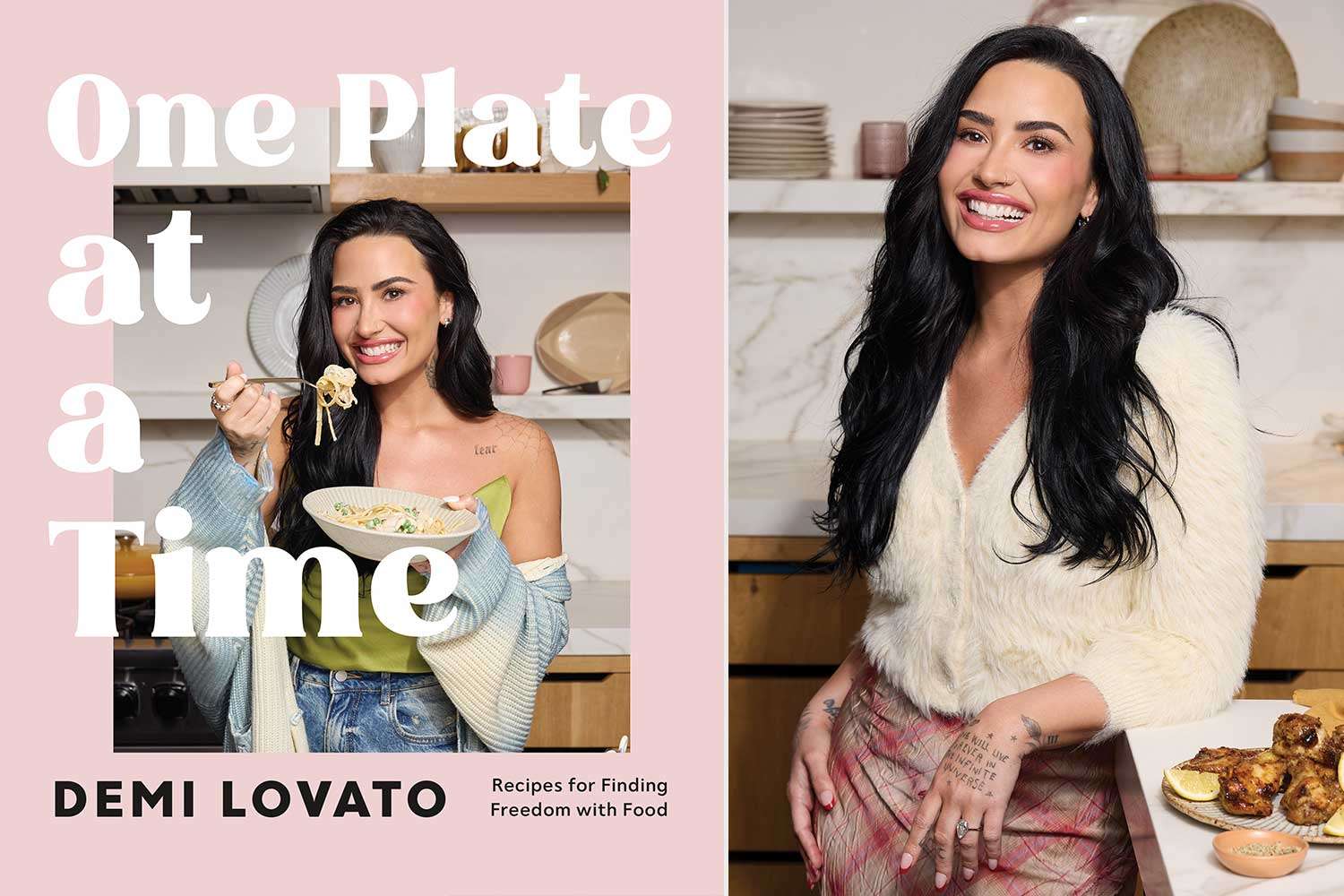 Demi Lovato lanza su primer libro de recetas tras años de trabajo en su relación con la comida