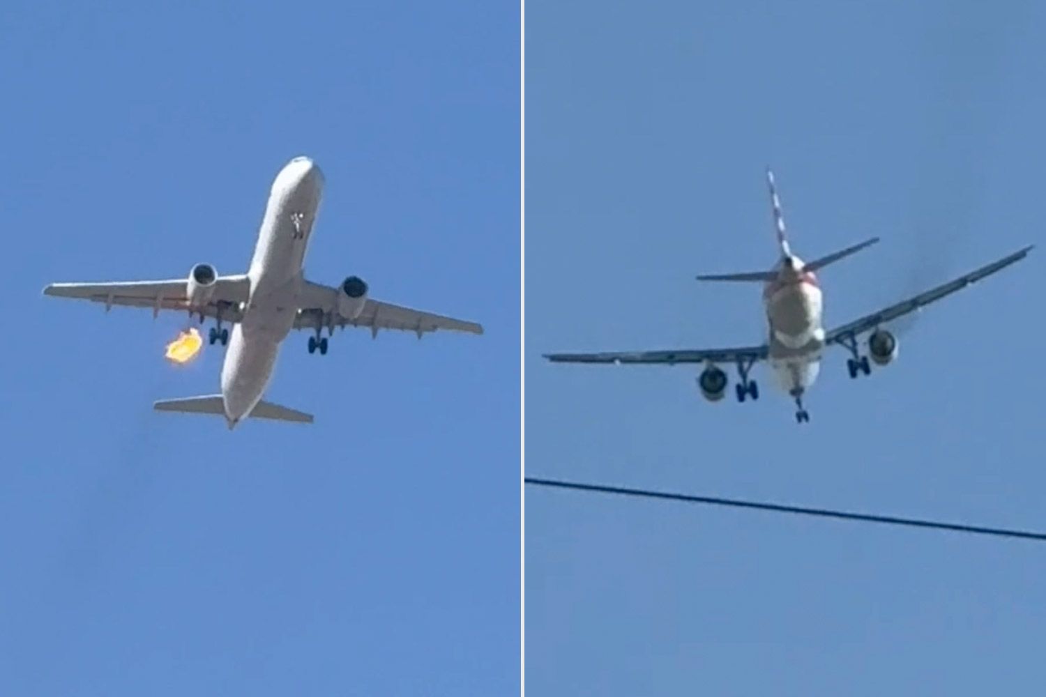 Vuelo de American Airlines Regresa para Aterrizaje de Emergencia Tras Incendio en el Motor