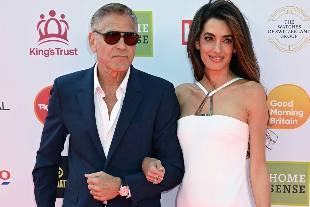 George y Amal Clooney deslumbran con su estilo atemporal en una noche de cita en Londres