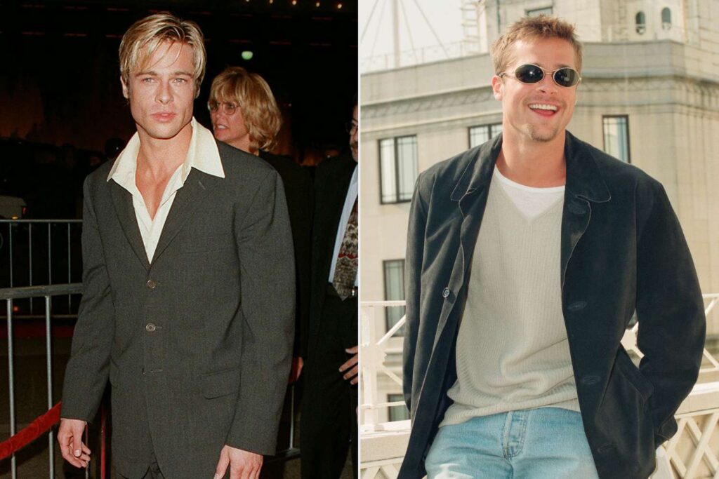 Brad Pitt y Damson Idris debaten sobre la moda de los 90 en un divertido intercambio