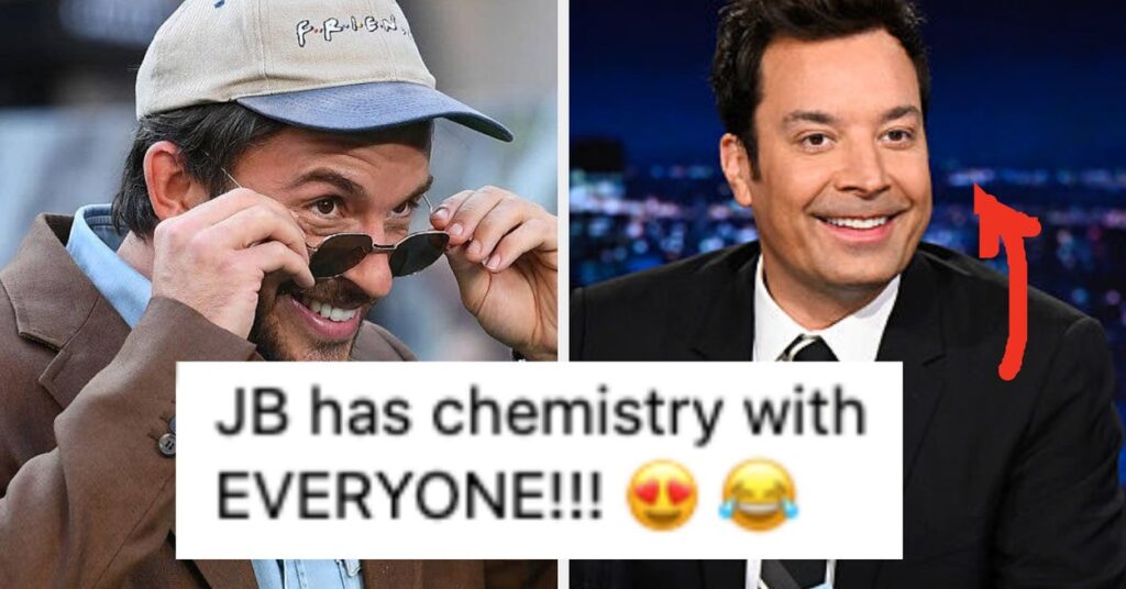 La inestabilidad de Internet tras el casi beso entre Jimmy Fallon y Jonathan Bailey