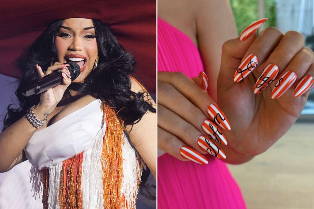 Cardi B luce manicura con el nombre de Stefon Diggs tras hacer su relación oficial en Instagram