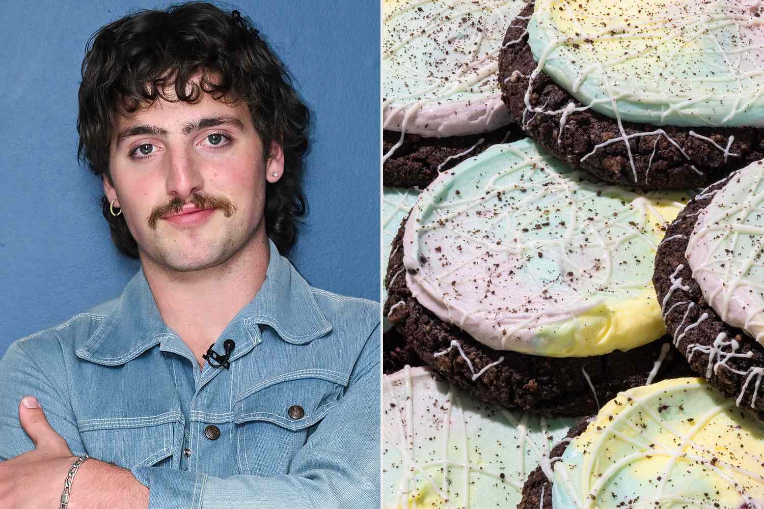 Benson Boone y Crumbl presentan una galleta de helado Moonbeam en edición limitada
