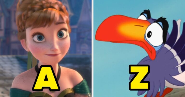 Solo tienes un 75% de probabilidad de aprobar este quiz de personajes de Disney de la A a la Z