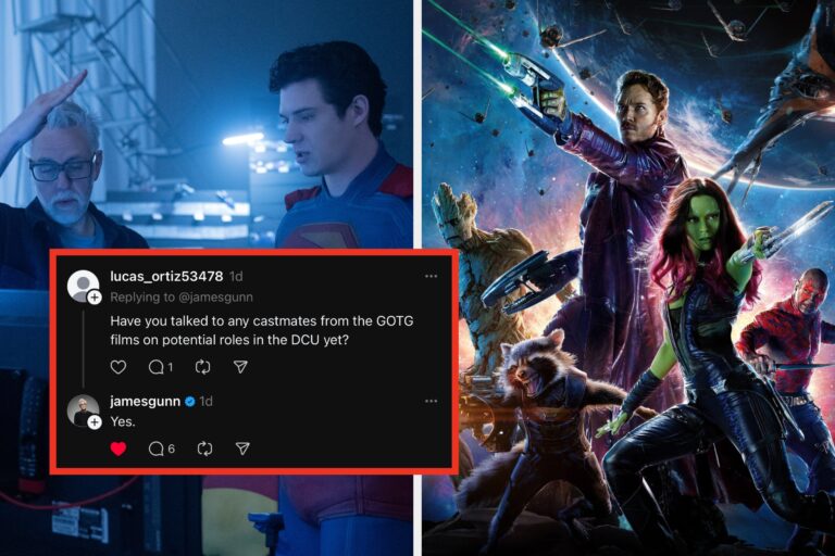 James Gunn Revela Un Detalle Sorprendente Sobre un Cameo en "Guardianes de la Galaxia"