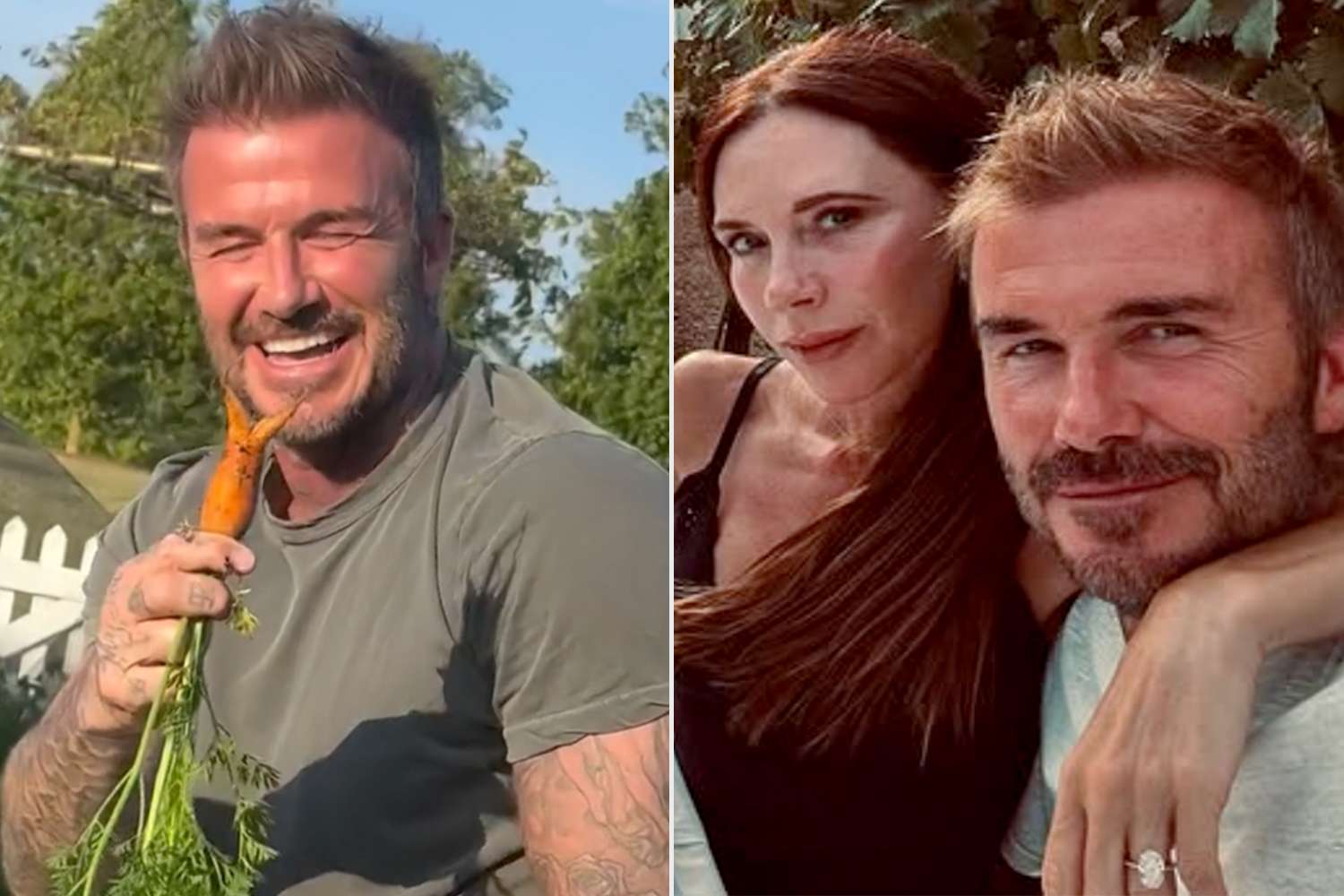 David y Victoria Beckham comparten un divertido momento en su jardín: 'Hicieron reír a Lady Beckham'