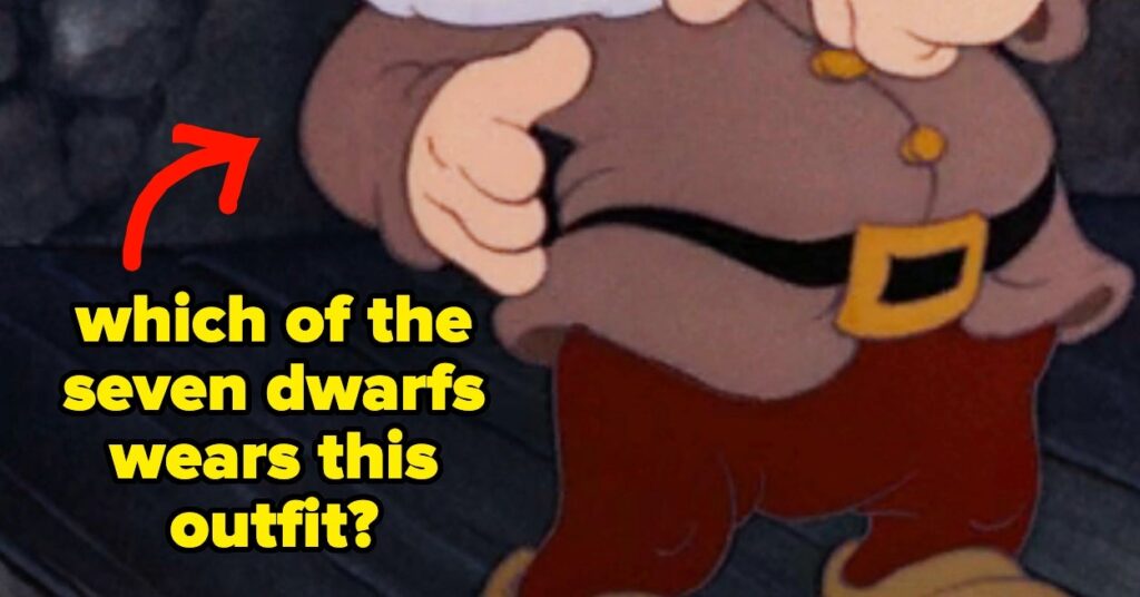 ¿Puedes reconocer estos personajes de Disney solo por su atuendo? Desafío para los nacidos después del 2000